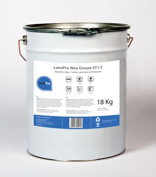 LanoPro Wire Grease ST1.5 is an mineral grease for all kind of wires that dont need VGP approval