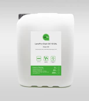 Biodegradable Chain Oil in 20L Plastic Can From LanoPro