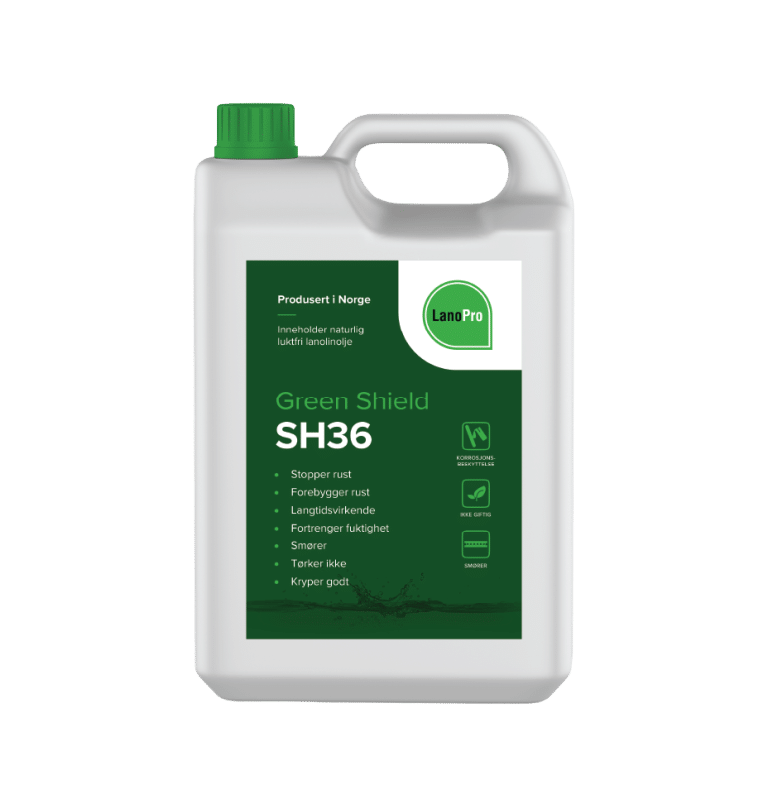 Workflow view preview for LanoPro Green Shield SH36